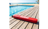 Lifeguard Rescue Tube Buoyant Rescue Buoy with Strap Torpedo Buoy High-Buoyancy Throwable Flotation Device Water-Resistant