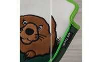 Embroidered Square Putter Headcover Cute Square Mallet Putter Headcover Stain-Resistant Golf Club Cover with Soft Inner Soft Inner Padding Eye-Catching for Golfers