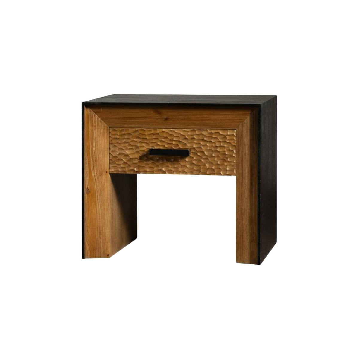 Imperfect appeal design Rustic cube-shaped End Table Vintage Look Nightstand Distressed Finish accent Furniture space-efficient Size for Small Apartment Dwellers, Farmhouse Decor Fans, Living Room, Bedroom, Lounge Area, Entryway