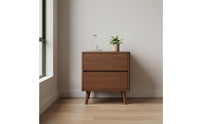 Wooden Bedside Cabinet Space-Saving 3-Drawer Nightstand Sturdy and Stable Modern End Table with Drawers for Living Room
