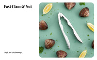Clam Shell Unseal Er Multi-Functional Clam Unseal Er Plier Shell Unseal Er Tool Non-Slip Handle Seafood Sheller Tool