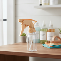 Plastic Spray Bottle for Alcohol, Cleaning, and Gardening - 300ml