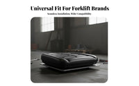 Aftermarket Part Forklift Seat Cushion Wear-Resistant Replacement Forklift Seat Pad Easy Installation for Warehouse, Outdoor, Factory