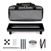 Ultra-Light Portable Guitar Pedal Board with Bag and Power Rail