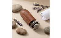 Wooden Massage Head Silver-Toned Acupoint Massage Head Wooden Pressing Tip Long-Lasting Handheld Acupoint Massager Lightweight