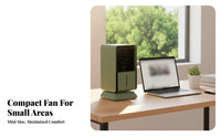Desktop Air Chiller Cools and Humidifies Portable Air Chiller Fan Three Settings Desktop Cooling Fan for Students, Office Workers, Desk