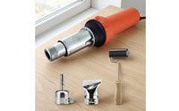 Handheld Plastic Bonding Corded Plastic Bonding Kit with Roller Multi-Purpose Hot Air Welder Compact for Mechanics