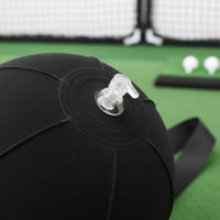Inflatable Golf Training Sphere Portable Golf Posture Practice Device Adjustable Strap Athletic Gear for Beginners, Driving Range