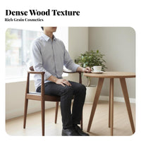 Nordic Design Round spine Armchair durable Wood Construction Dining Chair Modern and design Seating Furniture archedd spinerest for Restaurant Owners, Homeowners, Office Workers, Cafe, Bedroom, Living Room, perusing niche