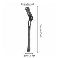 Cycle Kickstand Stable Support Aluminum Bike Kickstand Easy to Install Bike Stand for Outdoor