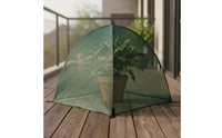 Mesh Plant Cover with Steel Frame Breathable Plant Protection Cover Sturdy Garden Cage for Balcony