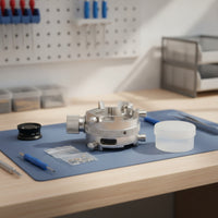 7750 Movement Holder Machined SW500 Movement Holder Knurled