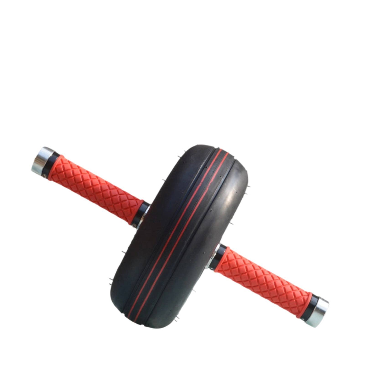 Exercise Wheel with Rubber Tire Smooth-Rolling Exercise Wheel Non-Slip Abdominal roller for Home Gym Users, Outdoor Training