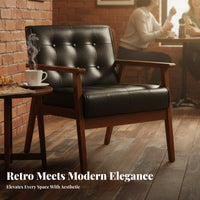 Retro Design Upholstered Multi-Person Sofa Commercial Grade Tufted Wooden Frame Sofa Versatile Combination Cafe Furniture Set Modular Design for Restaurant Owners, Interior Designers, Reception Area, Office, Living Room, Apartment