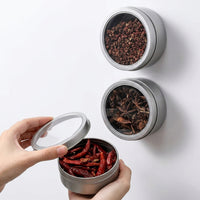 Metal Rectangular Countertop and Foil Storage, Refrigerator Organizer and Fridge Side Rack, Stable with Anti-Tip Design
