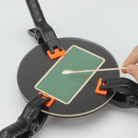 DamageDamage-Free Card Repair Kit with Wooden Case Non-Destructive Card Care Kit with Case Safe Professional for Collectors, Collection Maintenance