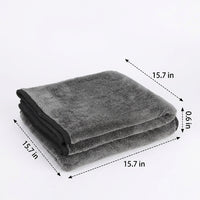 Double Sided Car Drying Towel for Automotive Use Cleaning, Streakless Cloth with 0.3 Denier Microfiber