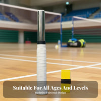 Badminton Swing Instructor Portable Badminton Power Instructor Sound-Producing Swing Stick Non-Slip Grip Sports Equipment