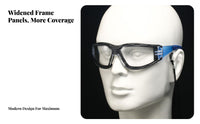 Wind Resistant Cycling Glasses Particles Resistant Anti-Fog Protect Ing Vision Wear Water-Resistant Goggles Curved Design