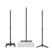 Mannequin Base and Stand Accessories, Half-Body Display, Stainless Steel, Gold, Square Mirror Base