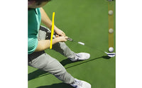 Accuracy T-Shaped Putting Aid Consistency Golf Putting Aid Portable Golf Putter Guide Lightweight