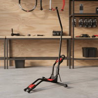 Cycle Parking Stand Non-Slip Base Upright Bike Stand Rack Heavy Duty Bike Repair Holder for Cyclists