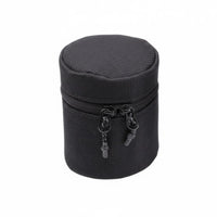Camping Cup Case Waterproof Gas Canister Storage Bag Shockproof Cylindrical Closure Pouch for Hikers, Outdoor