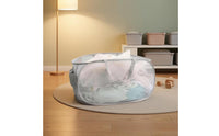 3 Pieces Carrying Handles Foldable Mesh Laundry Basket Polyester Expandable Laundry Basket uncoveredTop Foldable Clothes Hamper Portable