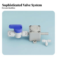 Automatic Water Supply Valve Nonnon-returnflow Function Quick Connect Adapter
