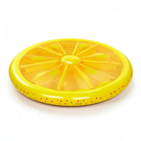 Inflatable Floater Bed Round Pool Lounger Water Lounge Bed Fruit-Inspired Lounge Floater Sunbathing for Adults, Beach, Vacation