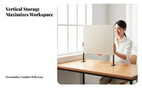 Space Saving Desktop Pegboard Easy Installation Pegboard Storage Rack Customizable Layout for Students, Homeowners, Study Room, Gaming Setup