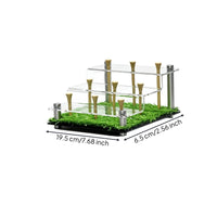 Golf Ball Display Case Clear Golf Ball Display Rack Compact for Golfers
