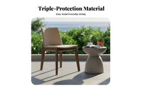 Nordic Design Upholstered Sloping-Back Chair Ergonomic Backrest Upholstered Side Chair Long-Lasting Construction Seating Furniture Stable Legs for Hospitality Business Owners, Homeowners, Interior Designers, Dining Room, Restaurant, Balcony, Kitchen