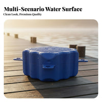 Versatile Dock Pontoon High Buoyancy Plastic Buoyant Cube Connecting Dock Buoy Easy Installation Buoyant Walkway Block