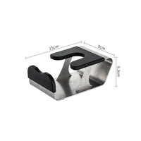 Coffee Tamping Stand Compact Tamper Stand Matte Black for Baristas