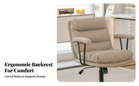 Fourspoke Base Armrest Chair Comfortable Backrest rotate Seat With Armrests robust Duty for Students