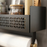 Fridge Organizer and Hanging Rack for Apartment Students, Carbon Steel Wall for Small Spaces
