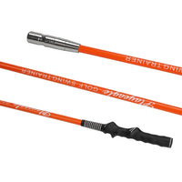 Indoor Golf Swing Training Aid, Golf Trainer, 91cm Swing Practice Stick, Improves Head Speed, For Beginners