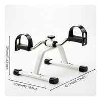Seated Pedal Exerciser Quiet Mini Exercise Bike Smooth Mini Exercise Peddler for Seniors