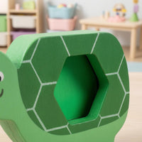 Wooden Animal Stacking Toy Colorful Animal Balancing Blocks Wooden Stacking Block Toy Smooth Learning Game Cutout Openings