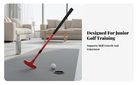 Telescopic Sport Putting Stick Clear Scale Markings Adjustable Young Putting Stick Sports Equipment Non-Slip Grip Ambidextrous