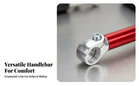 Aluminum Alloy Bar Ends Ergonomic Grip Positions for Mountain Biking