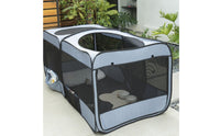 Carry Bag Included Foldable Pet Tent Lightweight Fold-out Pet Enclosure for Indoors, Outdoors