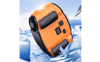 USB Rechargeable Waist Clip Fan Long Battery Life Personal Belt Fan Strong Breeze 5 Speed Settings for Construction Workers, Campers, Hikers, Outdoor, Job Sites, Camping, Travel