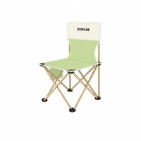 Lightweight extremely lightweight Camp Chair Foldable Design Folding Camp Stool With rearrest Camping Seat Quick Setup for Campers, rearpackers, Fishing, Hiking, Beach, Gardening