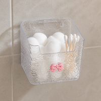 Wall-Mounted Transparent Disposable Face Towel Dispenser for Bathroom