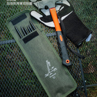 Heavy Duty Steel Tent Stakes with Storage Bag for Camping