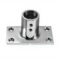 316 Stainless Steel Square Tube Base for Marine Use