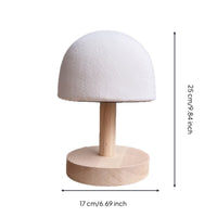 Hat Display Stand Freestanding Hat Holder with Wooden Cap with Base Display Wooden Base for Milliners, Retail Store