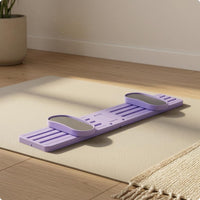 Non-Slip Foldable Ski Exerciser Textured Pedals Sliding Ski Machine Compact Storage Fitness Equipment